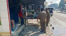 Penataan Pedagang Digelar, Trantib Jatiuwung Kembalikan Fungsi Trotoar