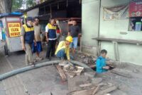 Cegah Genangan, Drainase di Cibodas Dinormalisasi Gunakan Truk Vakum