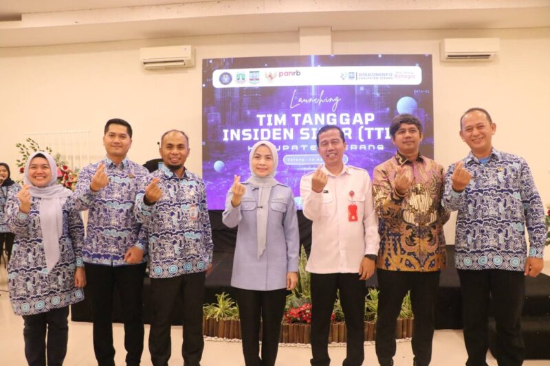 Dilaunching, Bupati Serang Pastikan Layanan Serba Digi Aman Adanya Tim Tanggap Insiden Siber