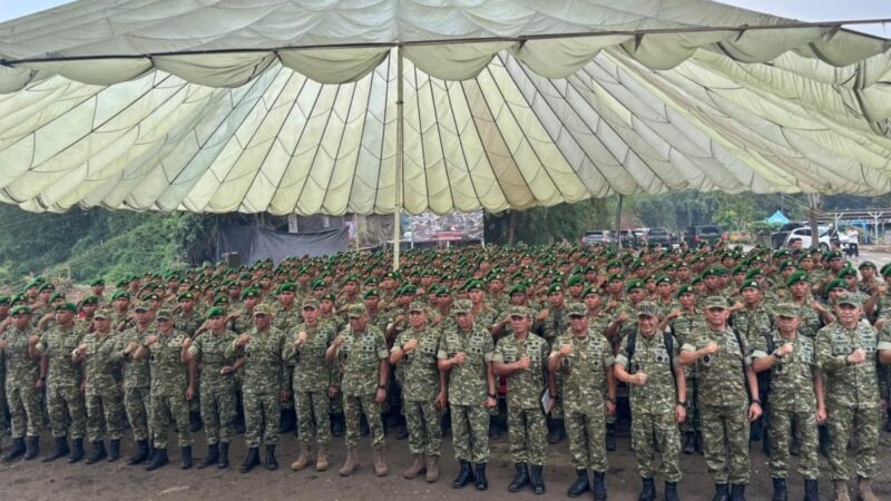 Wakasad Tinjau Pembangunan Yon TP 942/Arya Wangsakara di Tangerang
