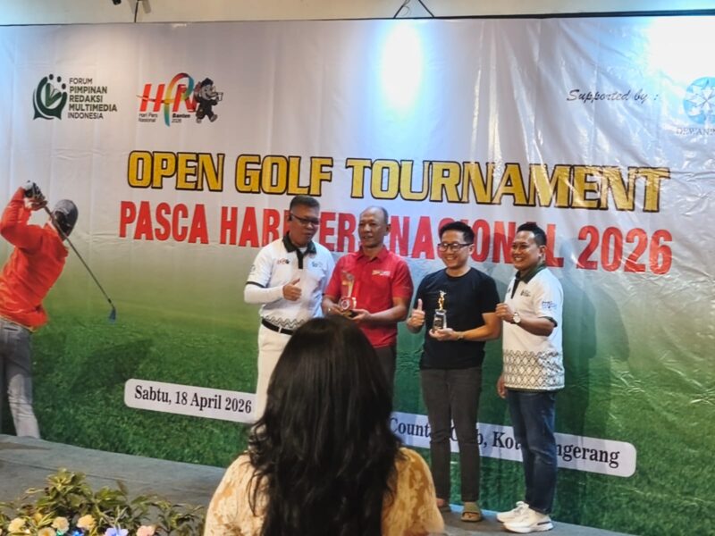 Forum Pimred Multimedia Gelar Open Golf Tournament 2026, Perkuat Sinergi dan Kebersamaan di Momentum HPN
