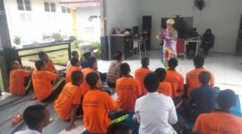 Lewat Story Telling, DPAD Kota Tangerang Bangun Literasi Anak Binaan Lapas
