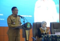 Sekda Kota Tangerang Membuka Forum Komunikasi Publik Para Guru dan Pelajar SMP
