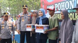 Gerakan Indonesia Asri, Kapolda Banten dan Bupati Serang Tanam 3000 Pohon 