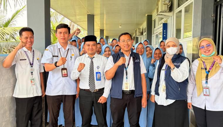 Deteksi Dini Napza, Dinkes Bersama Labkesda Turun ke Sekolah Gelar Tes Urin