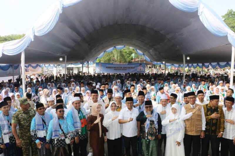 392 Jemaah Calon Haji Asal Kabupaten Serang Dilepas, Pesan Bupati Ratu Zakiyah Jaga Akhlakul Karimah