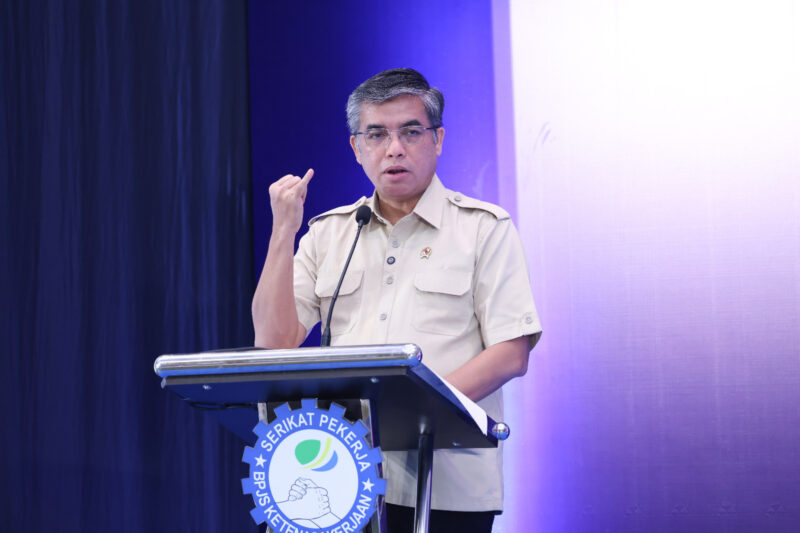 Menaker: Perluasan Jaminan Sosial Harus Menjangkau Pekerja Informal