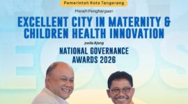 Dinkes Kota Tangerang Raih Penghargaan Nasional Kesehatan Ibu dan Anak
