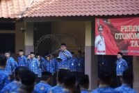 Wakil Walikota Tangerang Pimpin Upacara Peringatan Hari OTDA Ke-30