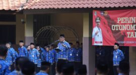 Wakil Walikota Tangerang Pimpin Upacara Peringatan Hari OTDA Ke-30