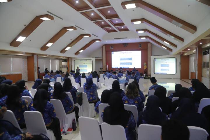 BKPSDM Kota Tangerang Gelar Pembinaan ASN di Puspem, Tekankan Disiplin di Era WFH