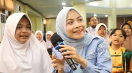 Meriah, Pacu Semangat Bupati Serang Ajak Nyanyi Bersama Peserta FLS3N dan O2SN
