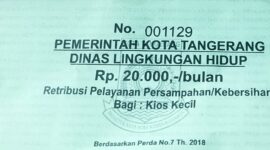 Diduga Pungli Berkedok Retribusi Sampah, PKL Dipungut Rp20 Ribu Mengatasnamakan DLH Kota Tangerang