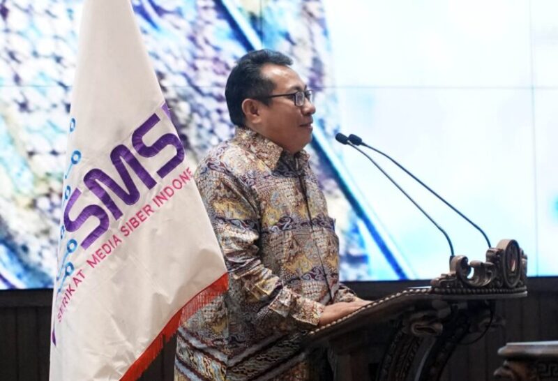 Ketua SMSI Pusat,  Firdaus. 