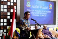 Wakil Walikota Tangerang Menghadiri Halal Bihalal PWRI