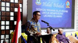 Wakil Walikota Tangerang Menghadiri Halal Bihalal PWRI