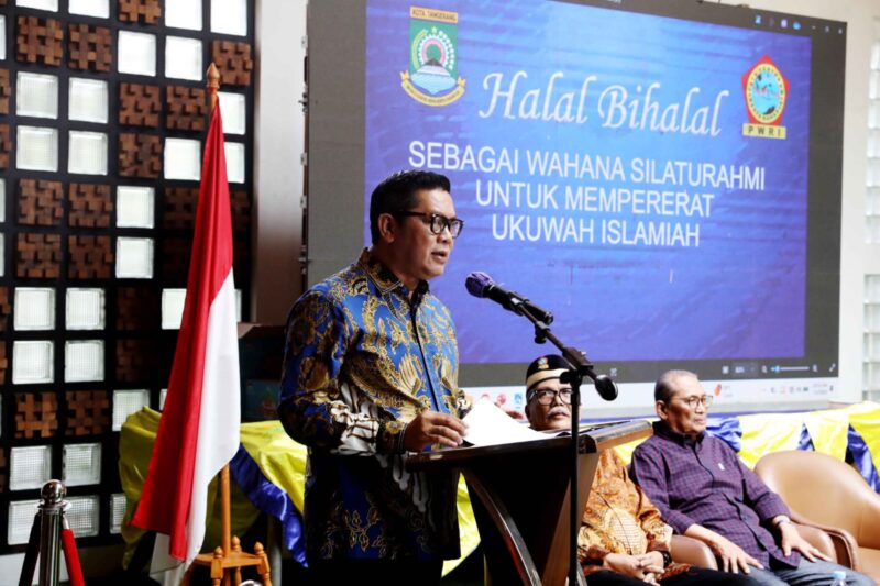 Wakil Walikota Tangerang Menghadiri Halal Bihalal PWRI