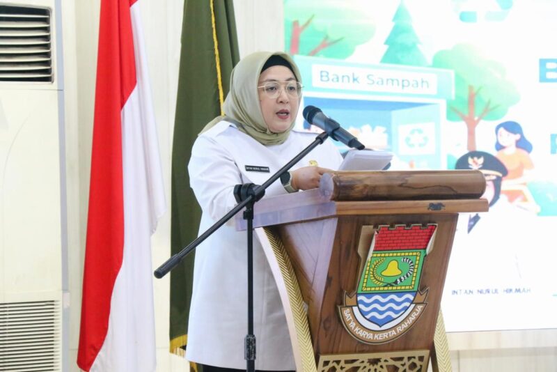 Wabup Tangerang Resmikan Bank Sampah Unit Puspem, Dorong Budaya Kelola Sampah