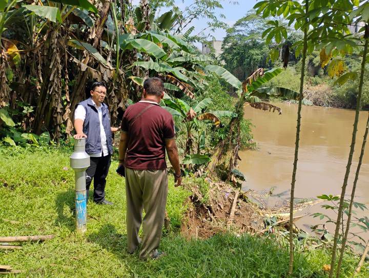 DPUPR Kota Tangerang Tingkatkan Mitigasi Banjir di Sungai Cisadane dengan Pemantauan Real Time 