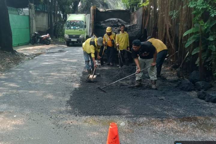 DPUPR Kota Tangerang Gencarkan Perbaikan Jalan Sangego-Bayur