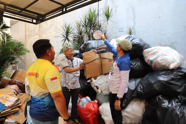 Bank Sampah Kecamatan Karang Tengah Berhasil Kelola Tonase Sampah Bernilai Ekonomi
