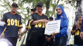 Disnaker Kota Tangerang Gelar Peringatan Hari Buruh Stadion Benteng Reborn