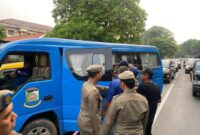 Dinsos Kota Tangerang Tertibkan PPKS di Sejumlah Persimpangan Jalan