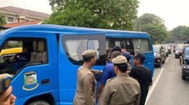 Dinsos Kota Tangerang Tertibkan PPKS di Sejumlah Persimpangan Jalan