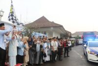 Lepas 388 Jemaah Calon Haji, Pesan Bupati Serang Jaga Akhlakul Karimah
