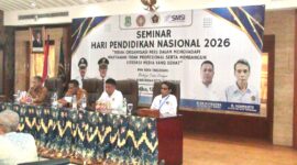 Buka Seminar Literasi Media, Sekda Tangerang Tekankan Sinergi Pendidikan dan Pers