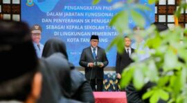 Dinas Pendidikan Kota Tangerang Kukuhkan 31 Pejabat Fungsional untuk Jaga Kualitas Pendidikan
