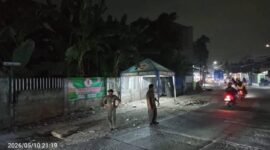 Trantib Jatiuwung Patroli Dini Hari, Awasi Depo Sampah dan Ketertiban Wilayah