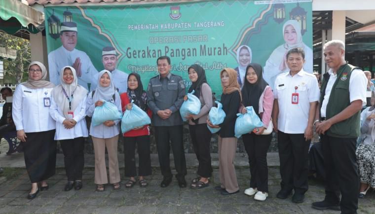 Bupati Maesyal Pastikan Gerakan Pangan Murah Rutin Digelar untuk Bantu Warga