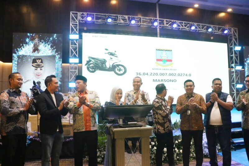 Beri Penghargaan Wajib Pajak, Bupati Serang Paparkan Realisasi Pencapaian