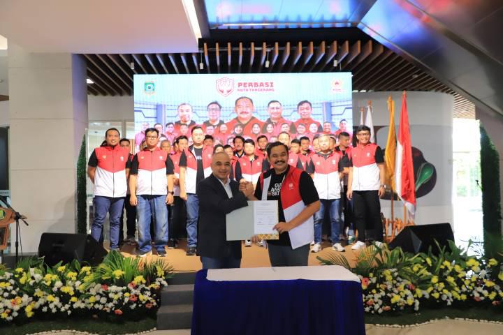 Pengurus Perbasi Kota Tangerang 2026-2030 Dilantik, Fokus Pembinaan Atlet dan Generasi Muda