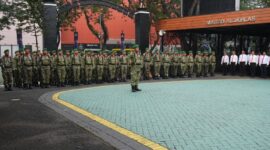 Pimpin Upacara Harkitnas ke-118, Kasrem 052/Wkr Tegaskan Komitmen Jaga Tunas Bangsa di Era Digital
