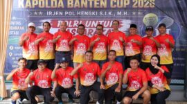 Gubernur Banten Apresiasi Pembinaan Atlet Tenis di Kapolda Banten Cup 2026