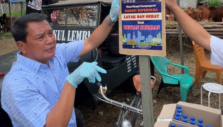 Bupati Tangerang Pastikan Hewan Kurban di Kabupaten Tangerang Penuhi Standar Kesehatan