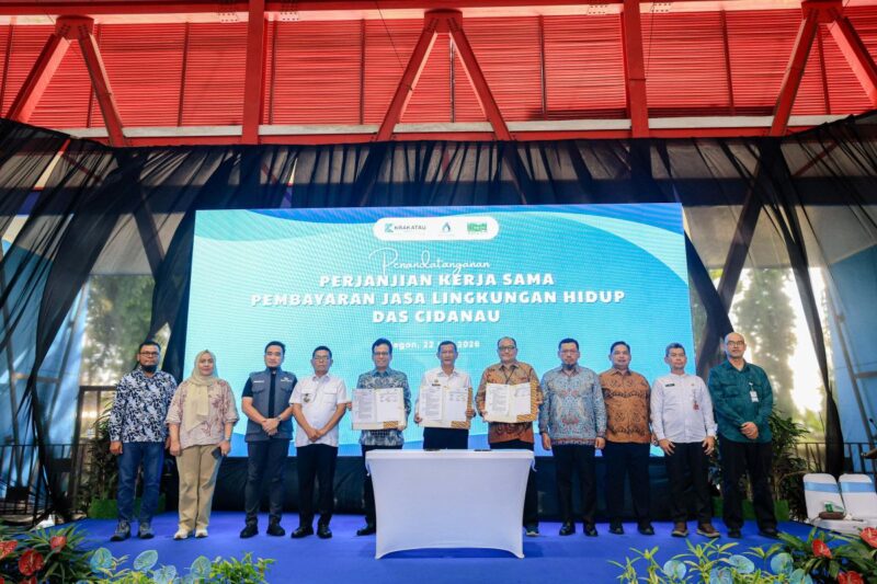 Gubernur Banten Saksikan Kelanjutan Kerja Sama Konservasi DAS Cidanau
