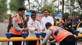 Pemkot Tangerang Uji Coba Sterilisasi Taman Elektrik untuk Tertibkan Parkir Liar