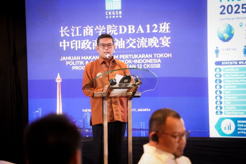 Gubernur Andra Soni Promosikan Banten sebagai Daerah Strategis Investasi Global