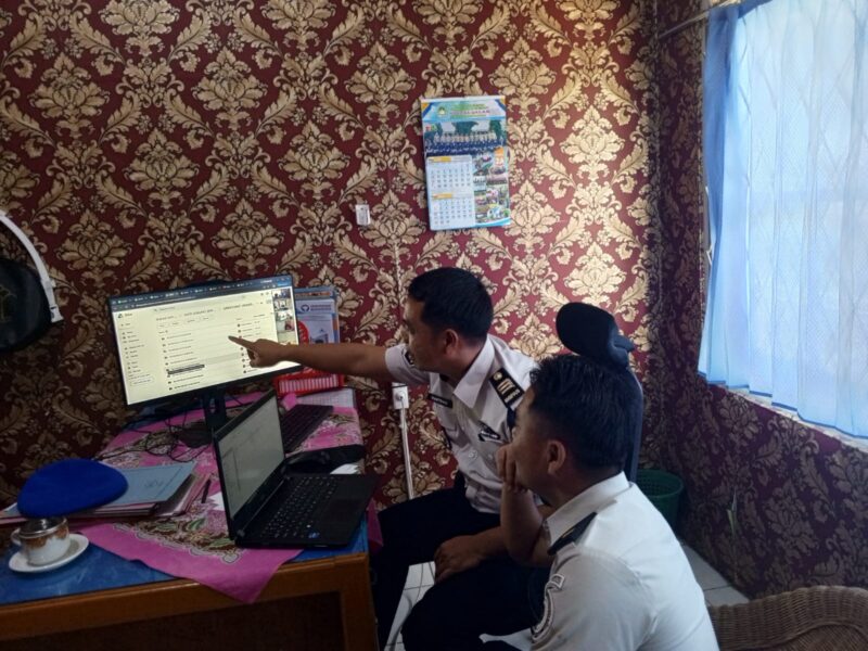 Meningkatkan Pemahaman Sistem Pengendalian Intern Pemerintah Rutan Kelas IIB Manna Ikuti Sosialisasi SPIPT 2026 Secara Virtual