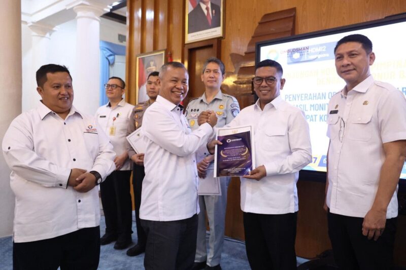 Pemprov Banten Raih Opini Kualitas Tinggi Tanpa Maladministrasi dari Ombudsman