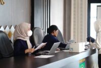Dekatkan Layanan Kesehatan, Kecamatan Larangan Gandeng BPJS Kesehatan Gelar JKN Keliling