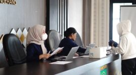 Dekatkan Layanan Kesehatan, Kecamatan Larangan Gandeng BPJS Kesehatan Gelar JKN Keliling
