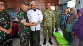 Sinergi Membangun Umat, Karya Bakti Korem 052/Wijayakrama Tuai Apresiasi Sterad