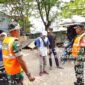 Koramil 02/Batuceper Kodim 0506/Tgr Gelar Sosialisasi Penanganan Darurat Sampah bersama Masyarakat  