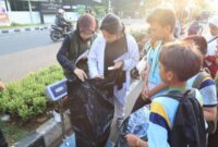Hari Lingkungan Hidup Sedunia, CFD Kota Tangerang Gaungkan Gerakan Sedekah Sampah Bersama Pelajar