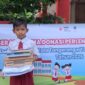 Dukung Pendidikan Anak Sejahtera, PMI Kota Tangerang dan Yayasan Amway Peduli Bagikan 300 Perlengkapan Sekolah 