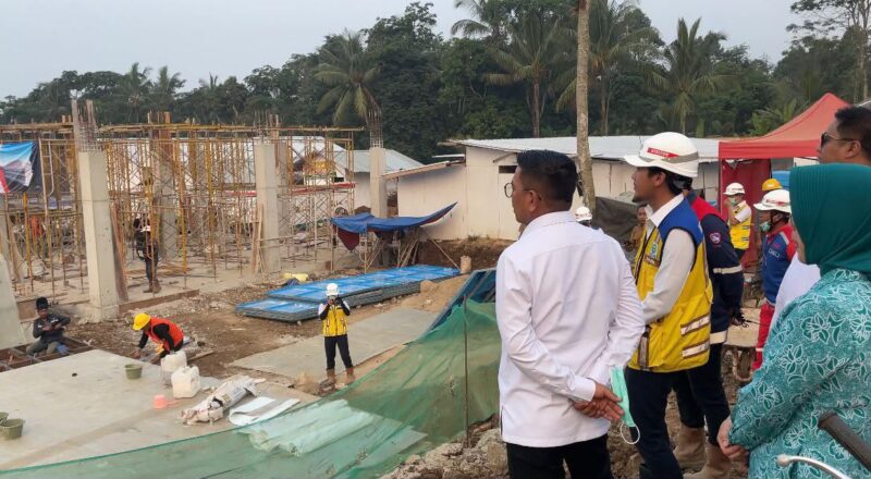 Andra Soni Tinjau Pembangunan Sekolah Rakyat Pandeglang, Optimis Rampung Tepat Waktu